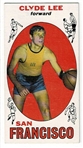 1969 Topps Basketball #93 Clyde Lee - San Francisco Warriors